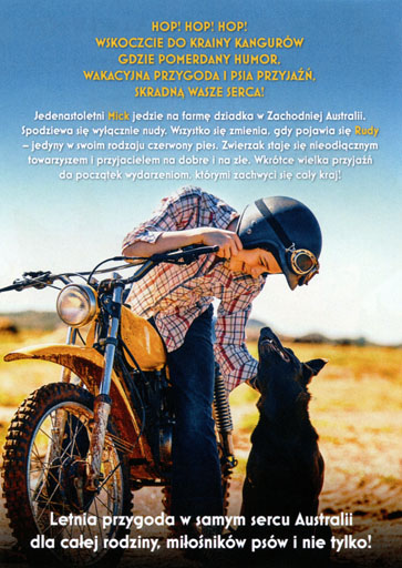 Tył ulotki filmu 'Moje wakacje z Rudym'