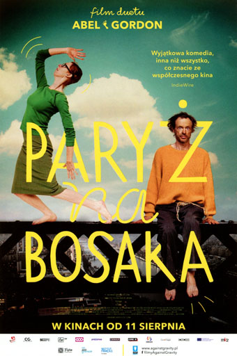 Przód ulotki filmu 'Paryż na bosaka'