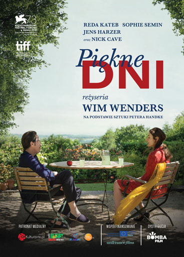 Przód ulotki filmu 'Piękne dni'
