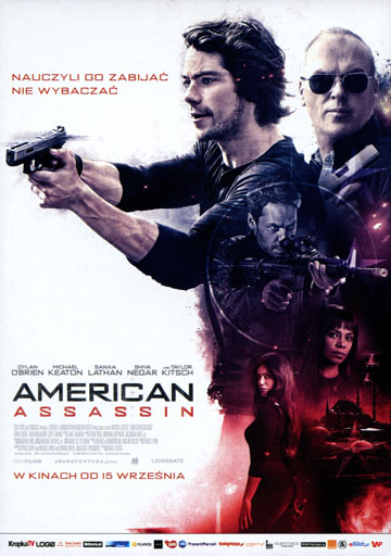 Przód ulotki filmu 'American Assassin'