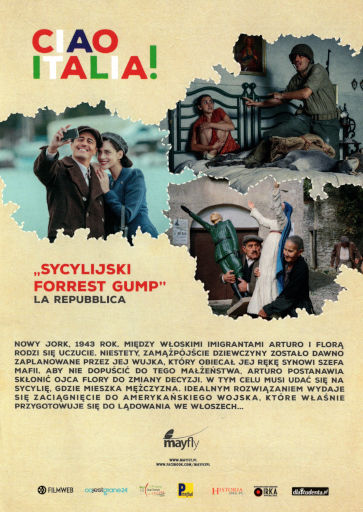 Tył ulotki filmu 'Ciao Italia!'