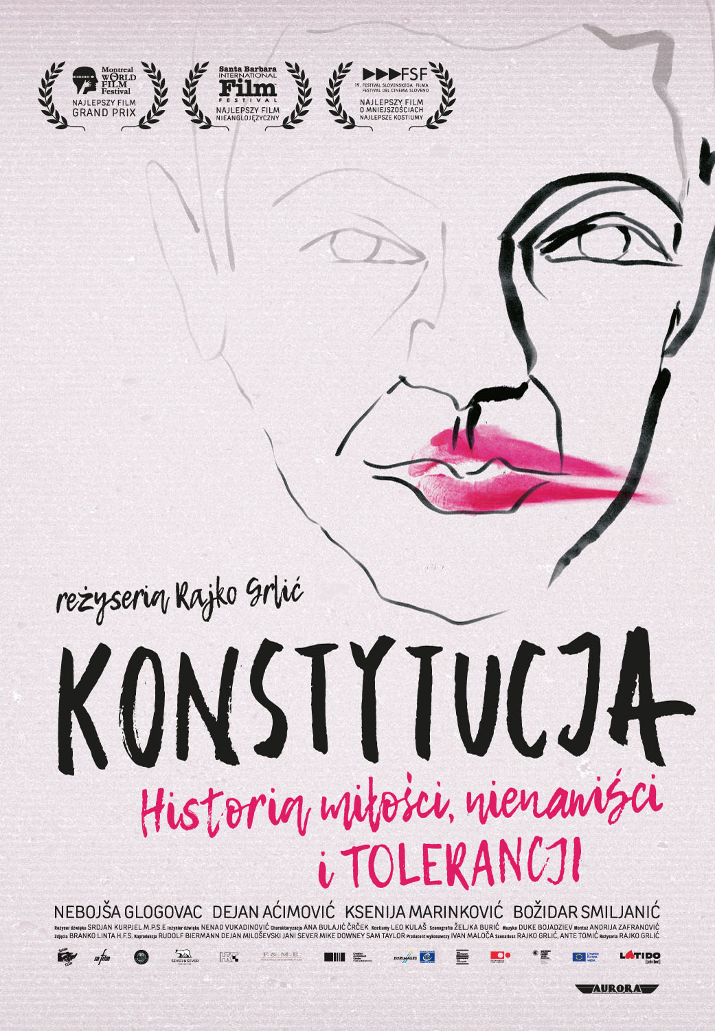 Polski plakat filmu 'Konstytucja'