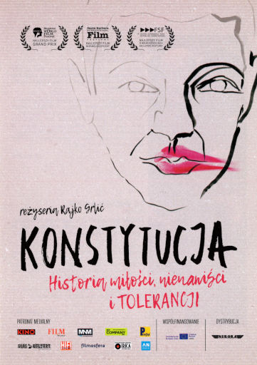 Przód ulotki filmu 'Konstytucja'