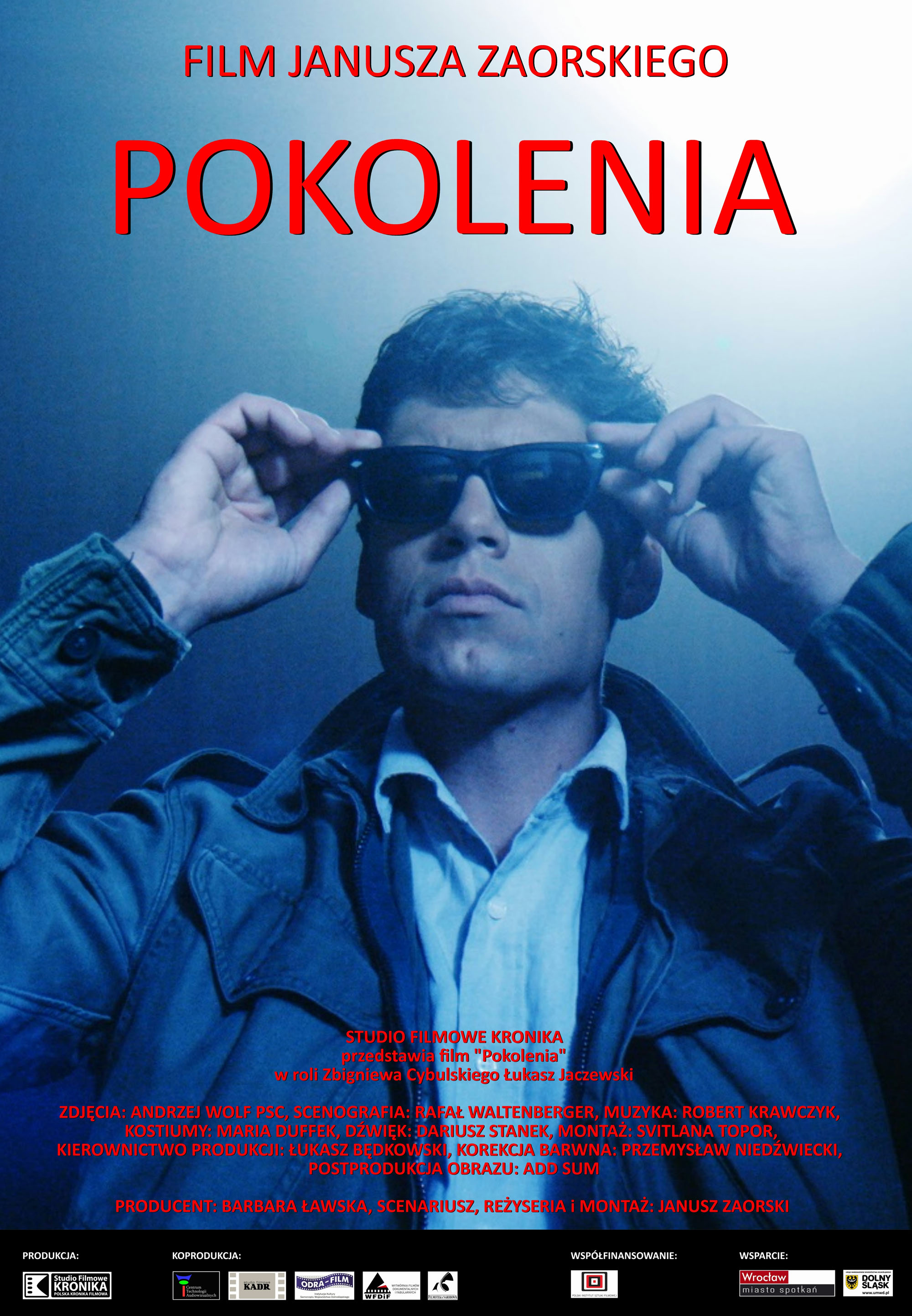 Polski plakat filmu 'Pokolenia'