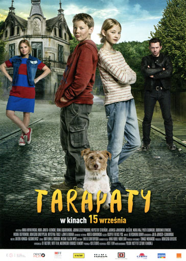 Przód ulotki filmu 'Tarapaty'