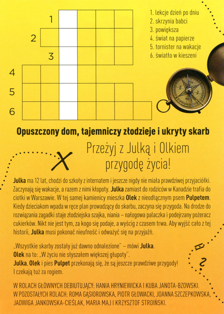 Ulotka filmu 'Tarapaty (tył)'