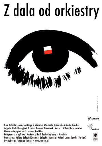 Polski plakat filmu 'Z dala od orkiestry'