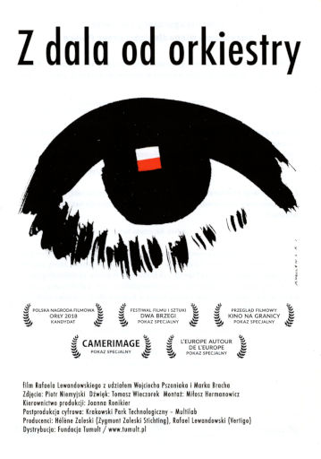 Przód ulotki filmu 'Z dala od orkiestry'