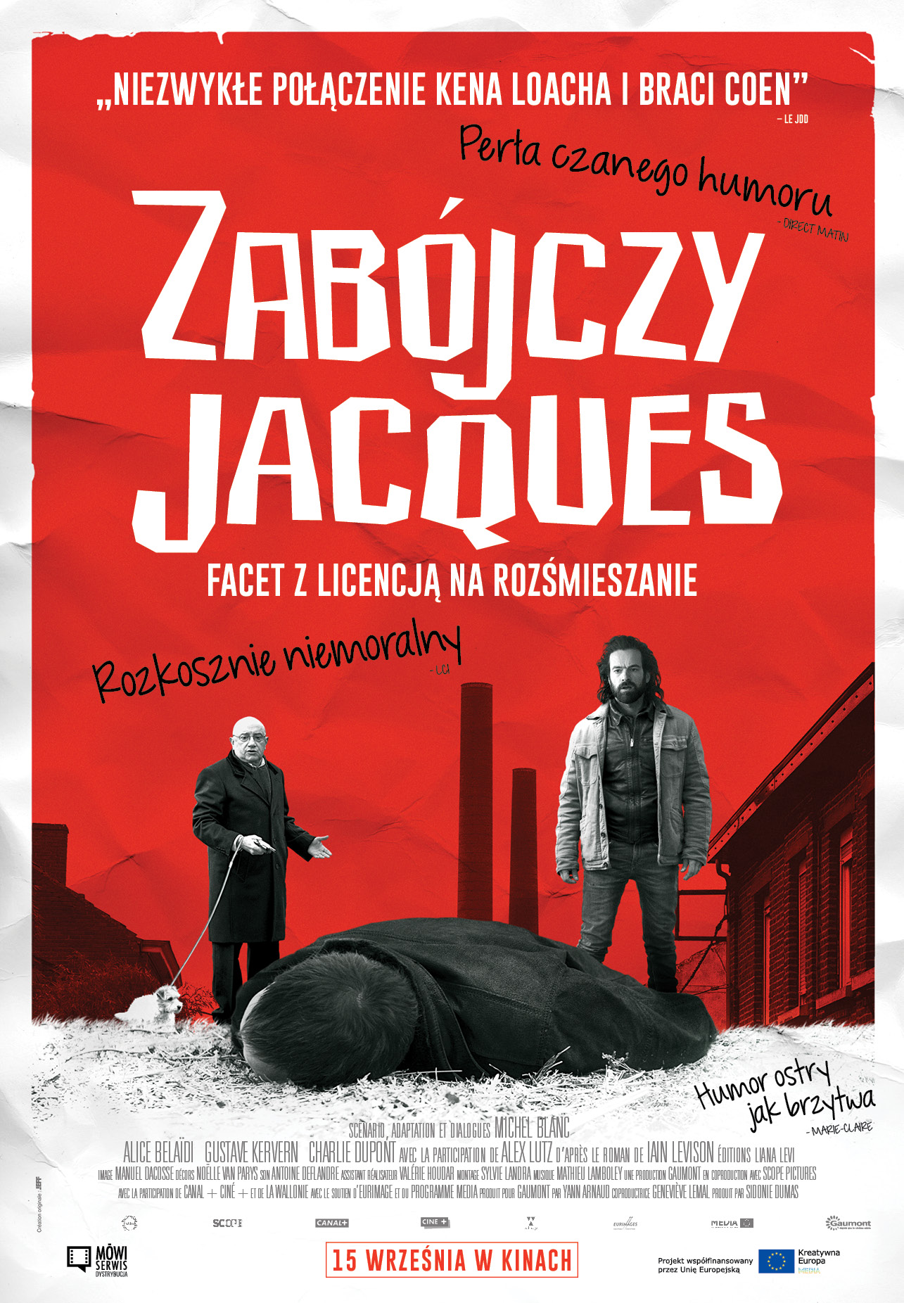 Polski plakat filmu 'Zabójczy Jacques'