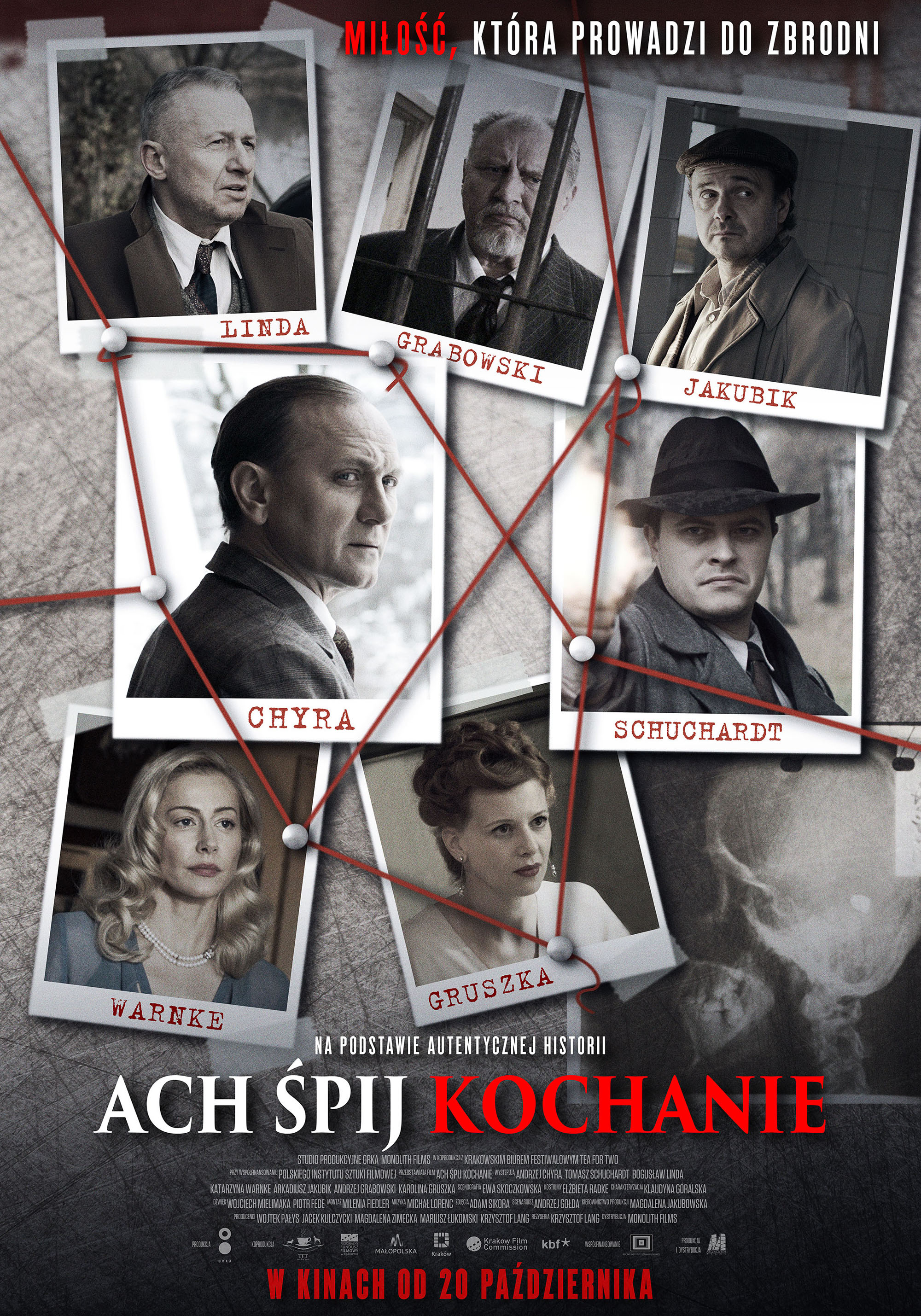 Polski plakat filmu 'Ach śpij kochanie'
