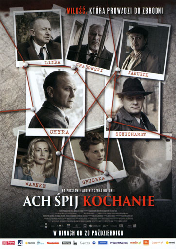 Przód ulotki filmu 'Ach śpij kochanie'