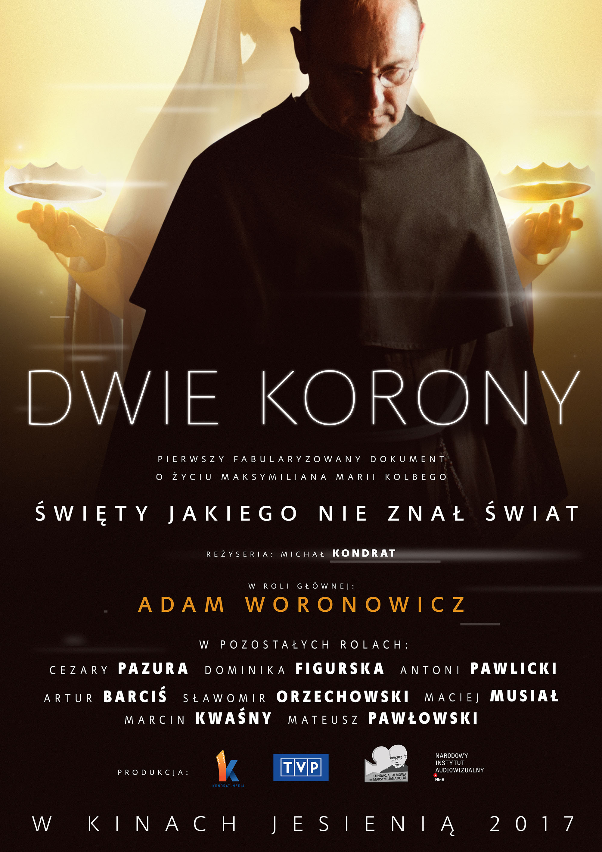 Polski plakat filmu 'Dwie korony'