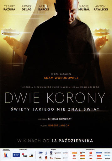 Przód ulotki filmu 'Dwie korony'