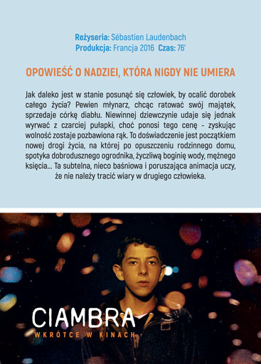 Tył ulotki filmu 'Dziewczyna bez rąk'