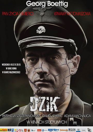 Polski plakat filmu 'Dzik'