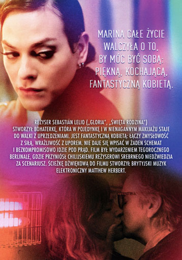 Tył ulotki filmu 'Fantastyczna kobieta'