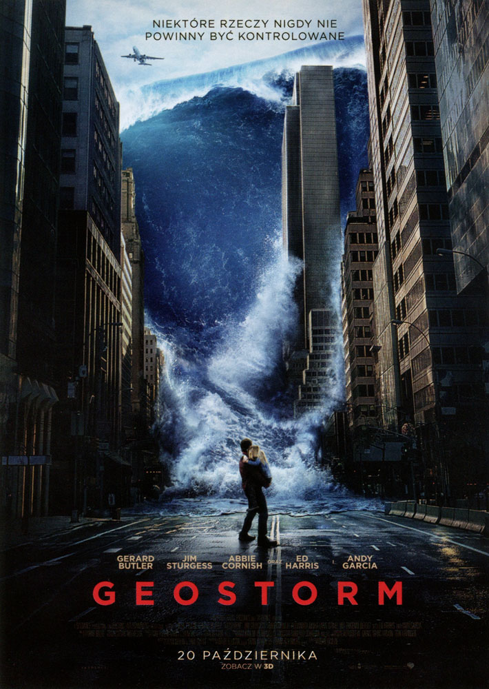Ulotka filmu 'Geostorm (przód)'