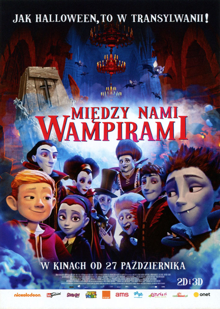 Ulotka filmu 'Między Nami Wampirami (przód - wersja B)'