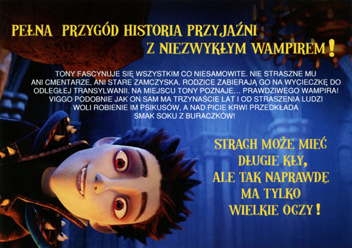 Tył ulotki filmu 'Między nami wampirami'