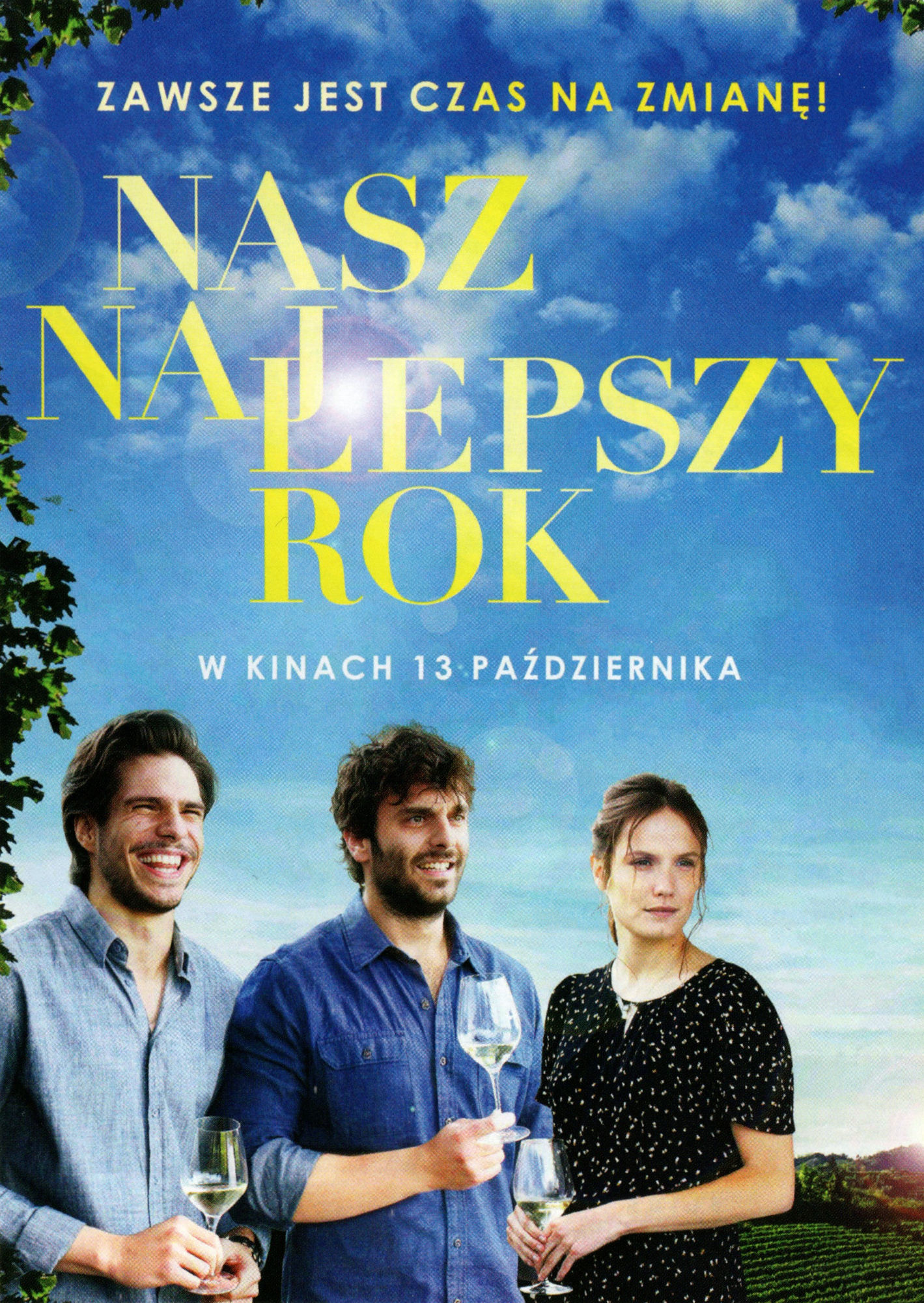 Ulotka filmu 'Nasz Najlepszy Rok (przód - wersja B)'