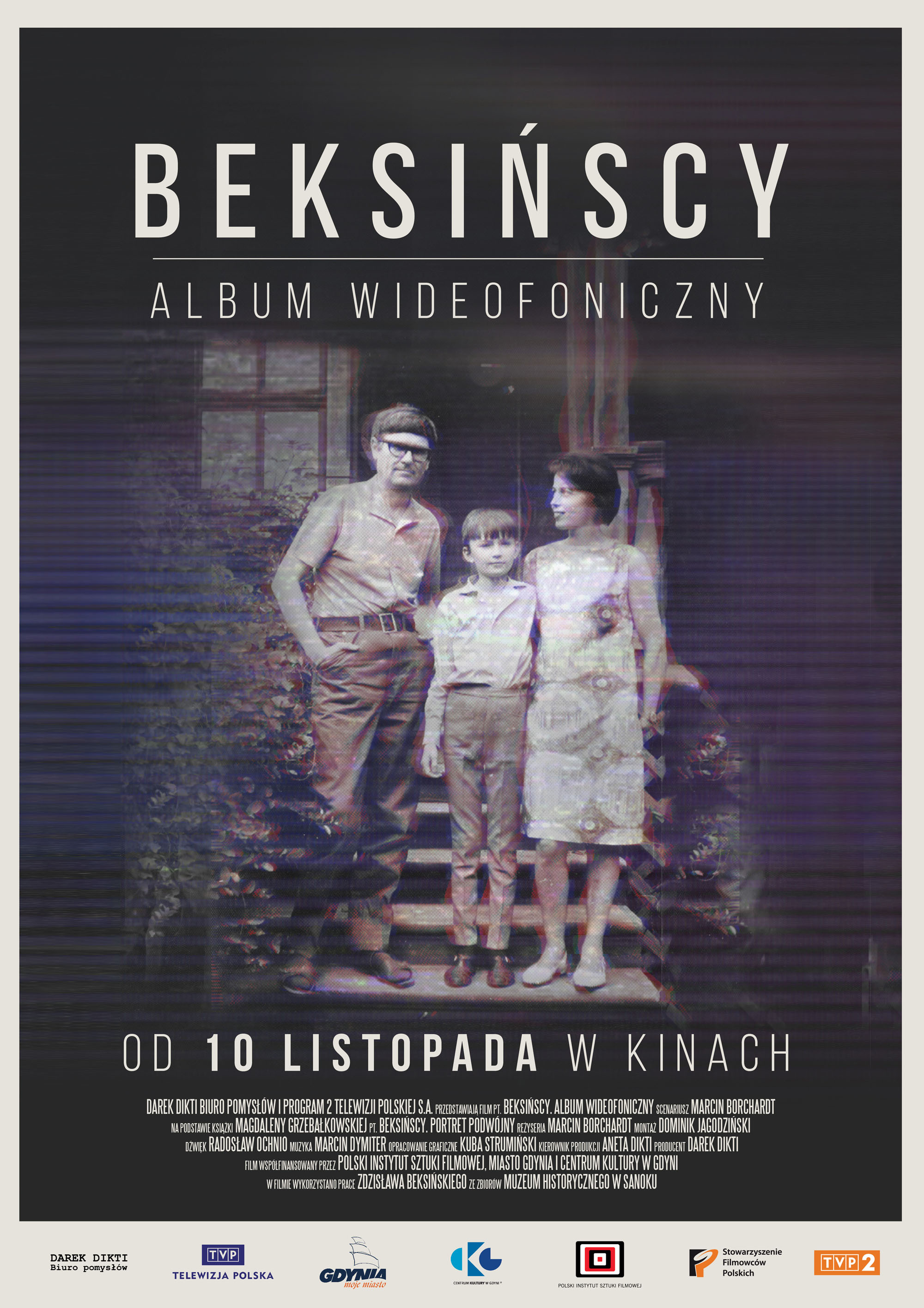 Polski plakat filmu 'Beksińscy. Album wideofoniczny'