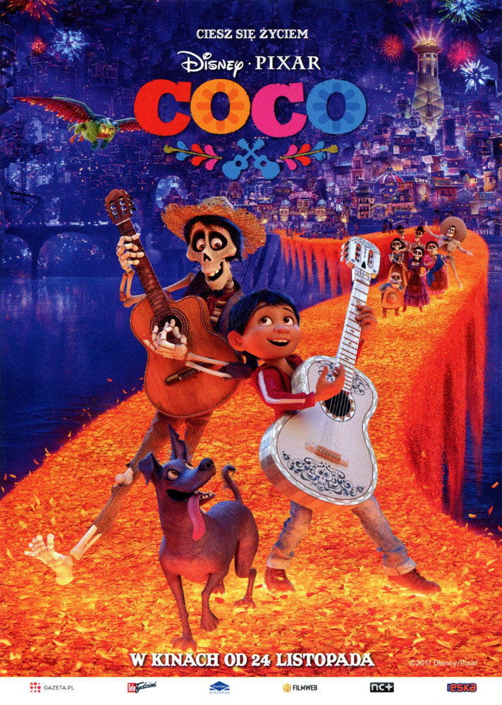 Ulotka filmu 'Coco (przód)'