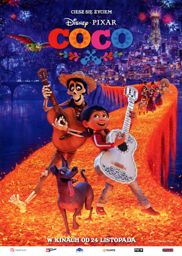 Przód ulotki filmu 'Coco'