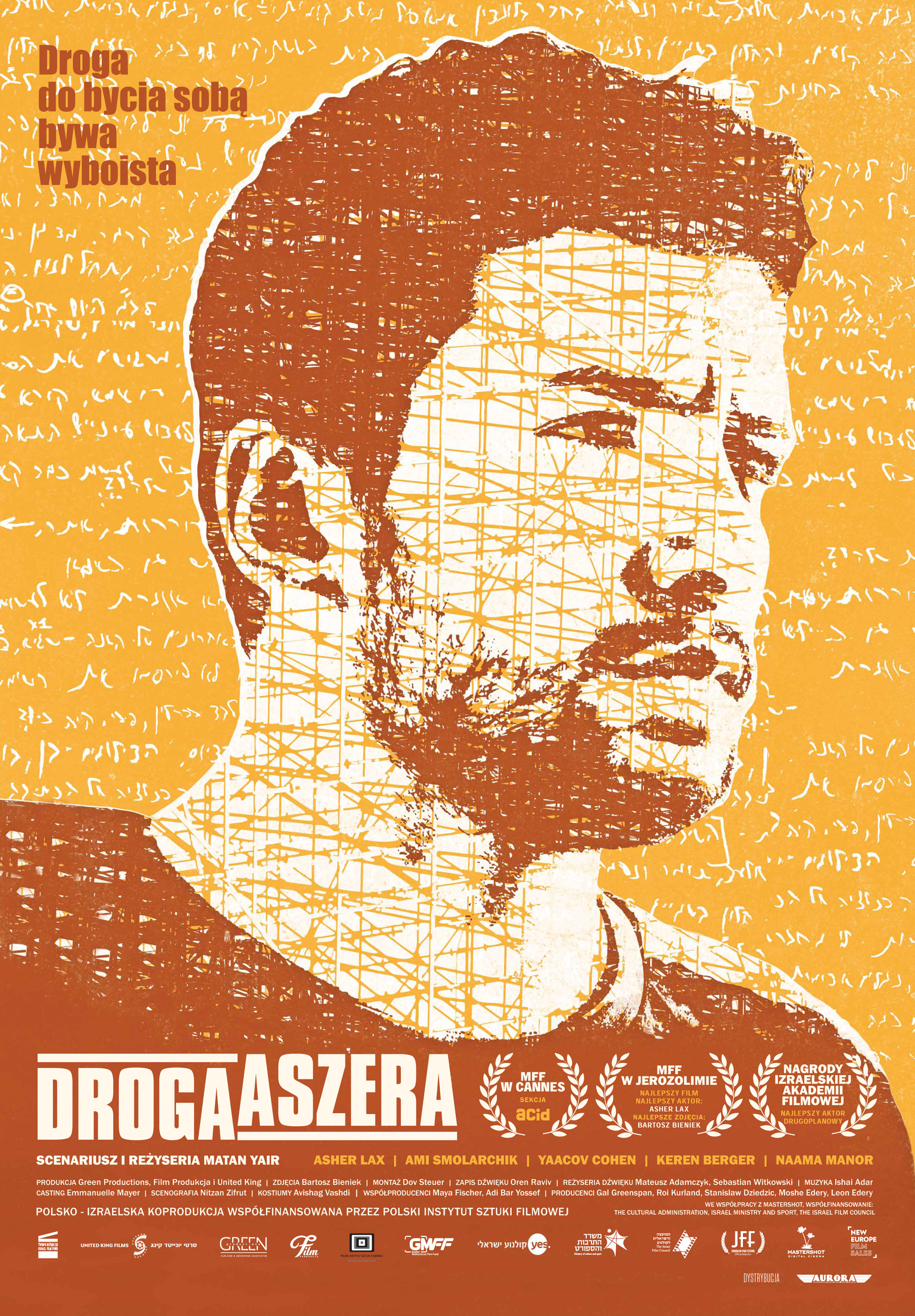 Polski plakat filmu 'Droga Aszera'