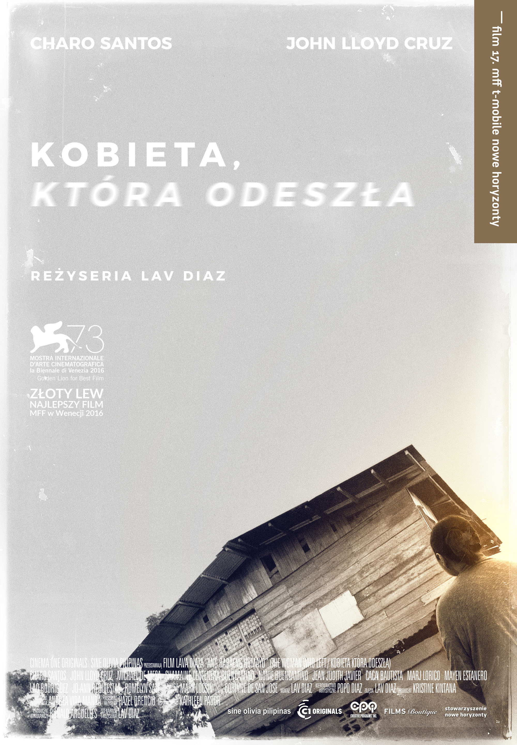 Polski plakat filmu 'Kobieta, która odeszła'