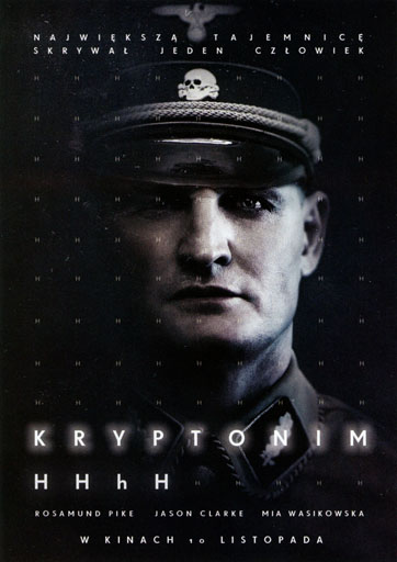 Przód ulotki filmu 'Kryptonim HHhH'