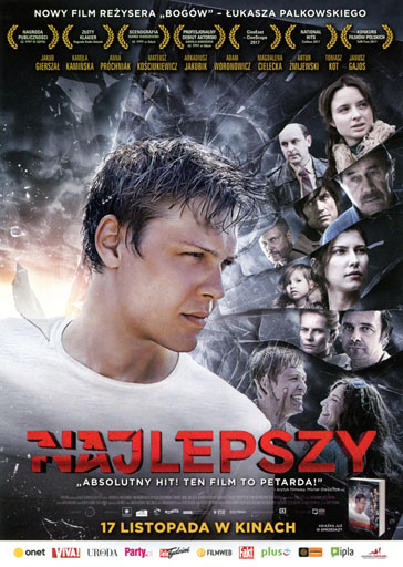 Przód ulotki filmu 'Najlepszy'