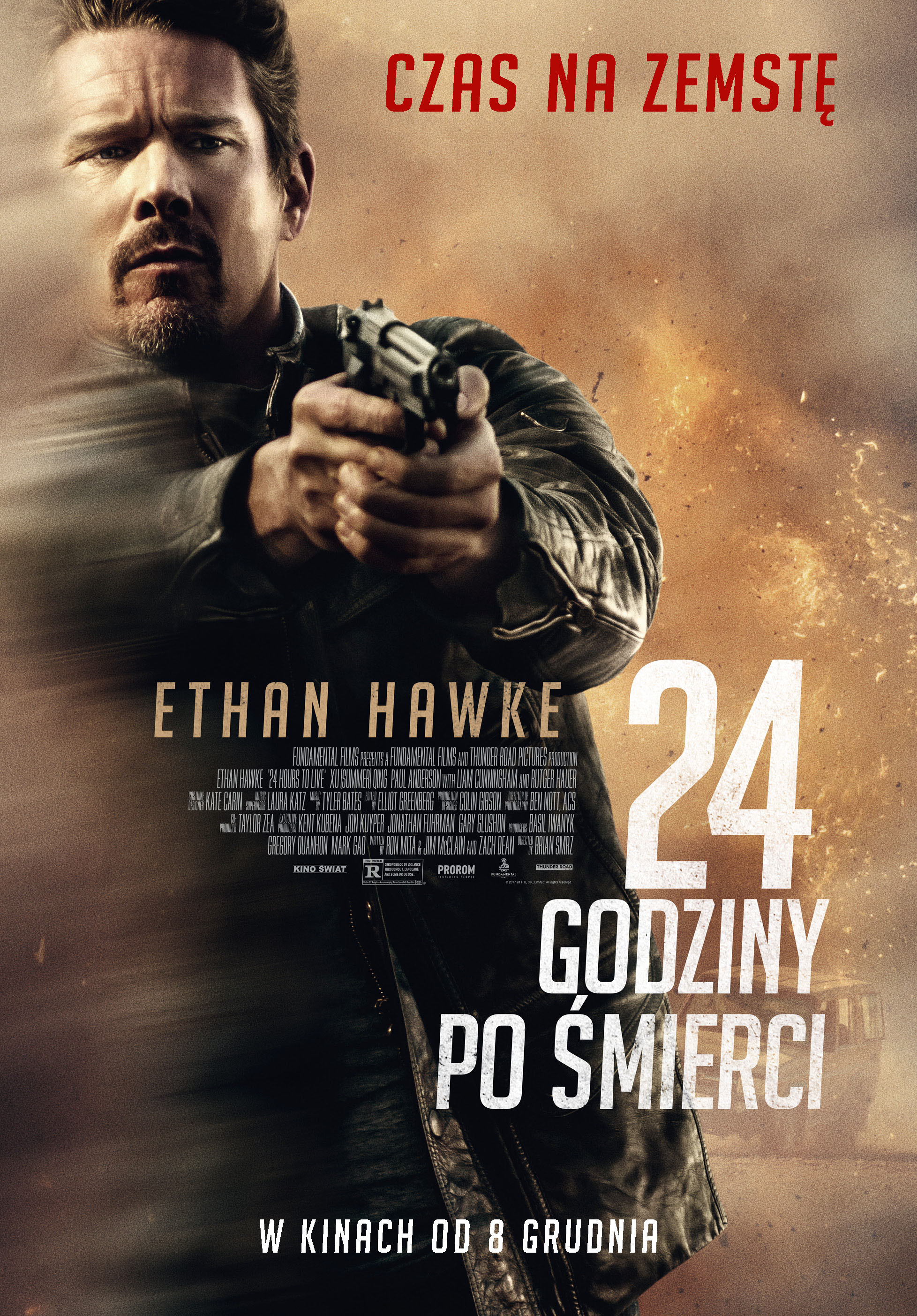 Polski plakat filmu '24 godziny po śmierci'