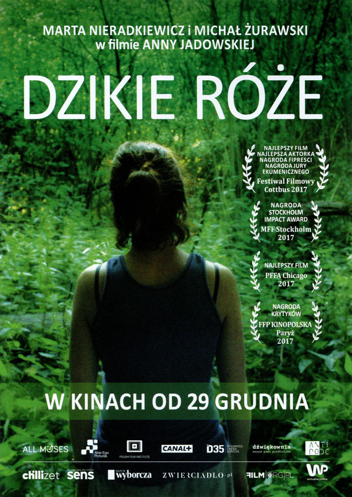 Ulotka filmu 'Dzikie Róże (przód)'