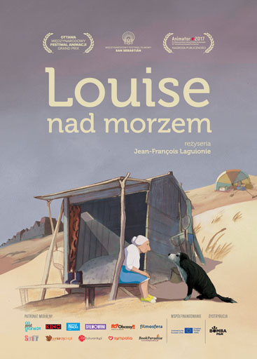 Przód ulotki filmu 'Louise nad morzem'