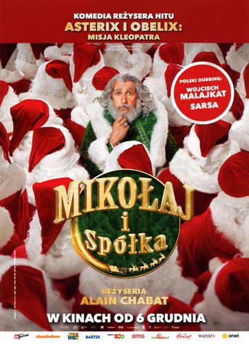 Przód ulotki filmu 'Mikołaj i spółka'