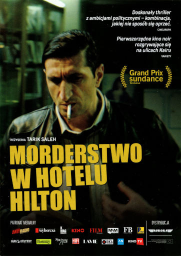 Przód ulotki filmu 'Morderstwo w hotelu Hilton'