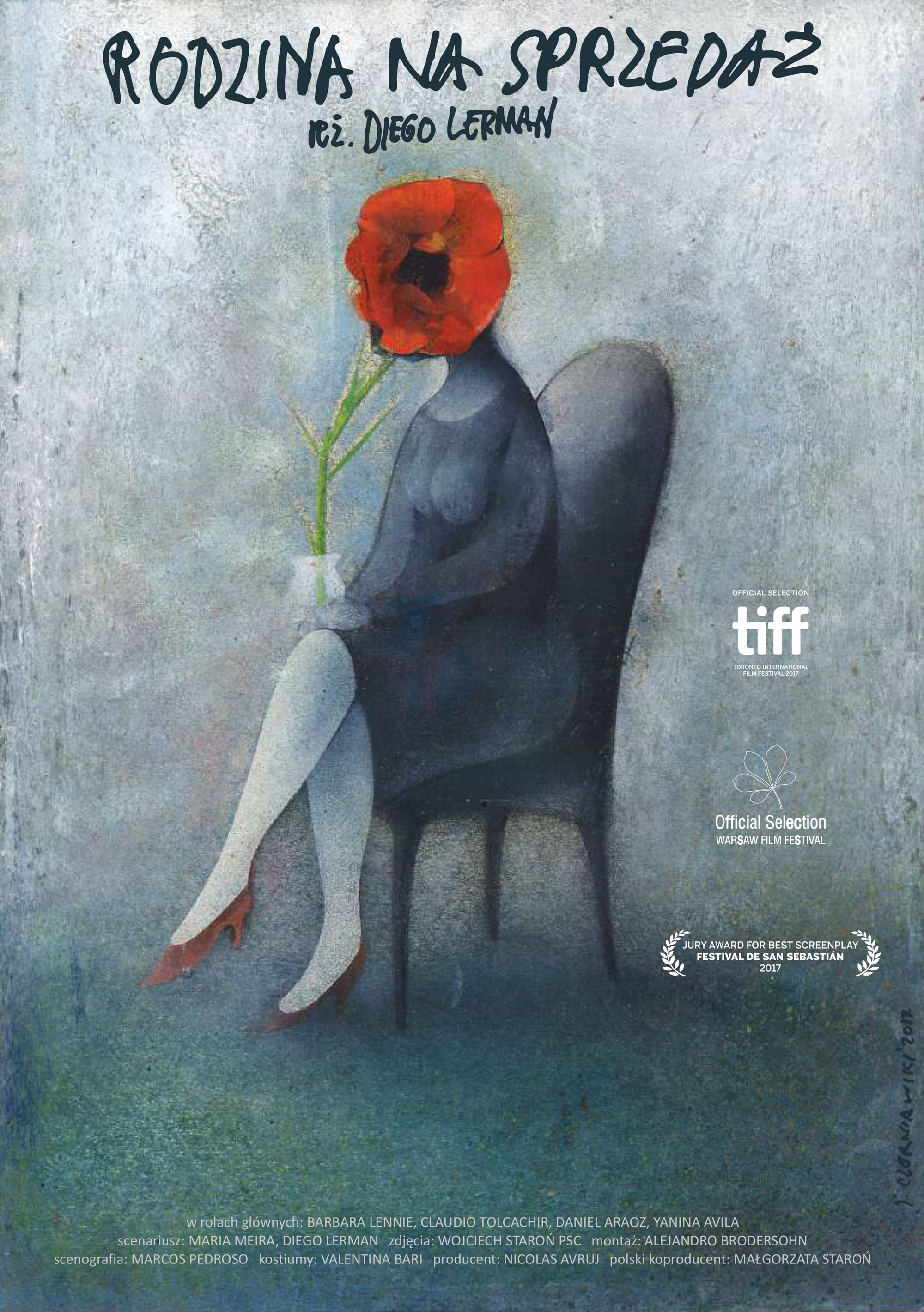Polski plakat filmu 'Rodzina na sprzedaż'