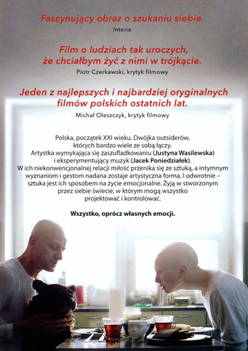 Tył ulotki filmu 'Serce miłości'
