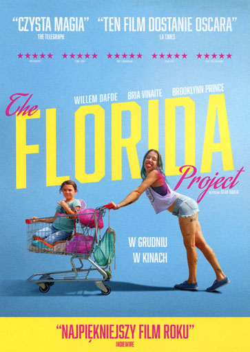 Przód ulotki filmu 'The Florida Project'