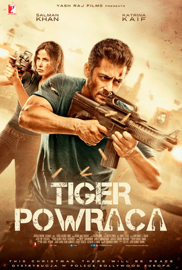Polski plakat filmu 'Tiger powraca'