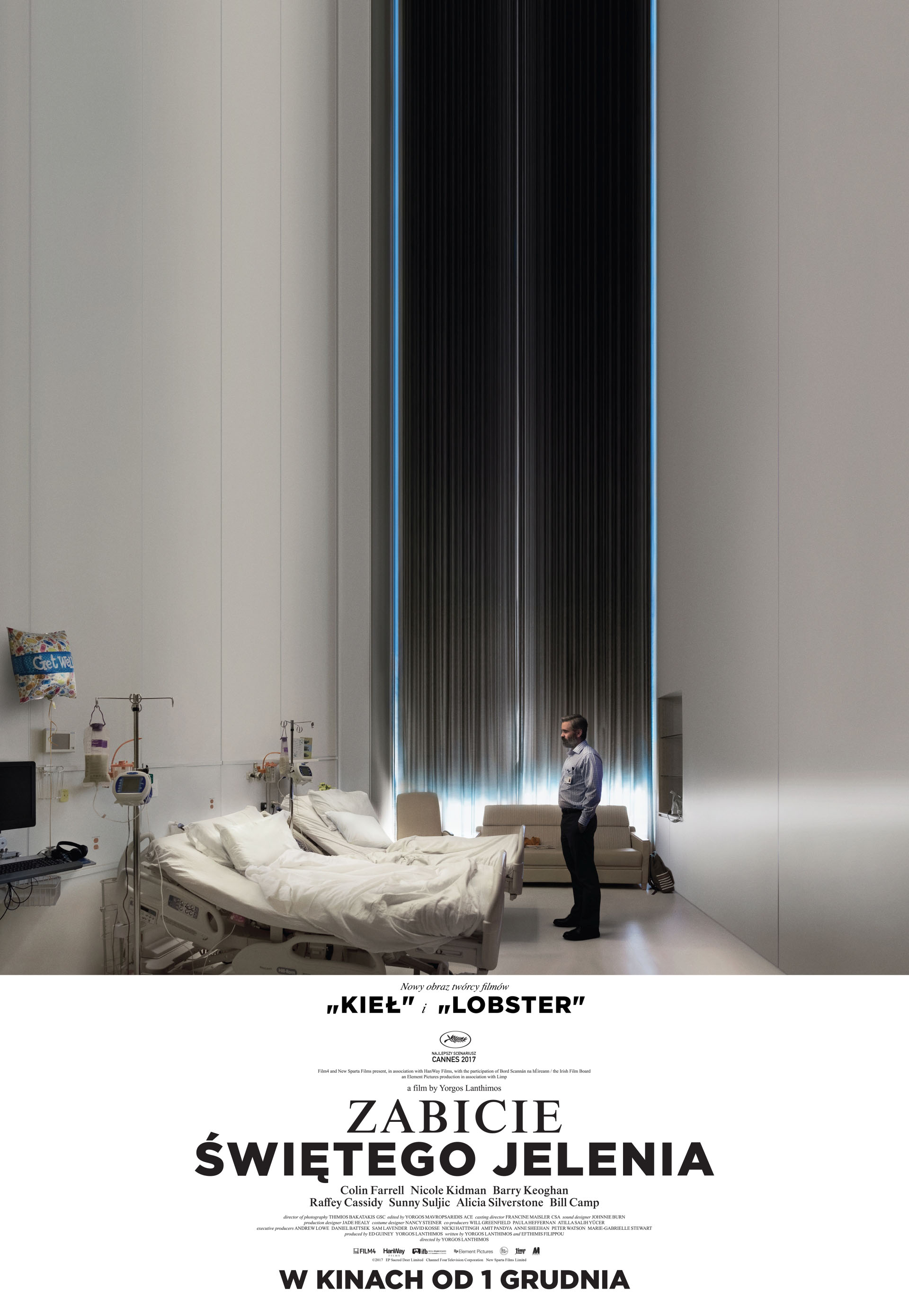 Polski plakat filmu 'Zabicie świętego jelenia'