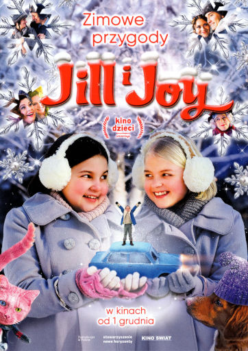 Przód ulotki filmu 'Zimowe przygody Jill i Joy'