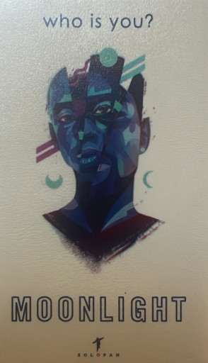 Przód ulotki filmu 'Moonlight'