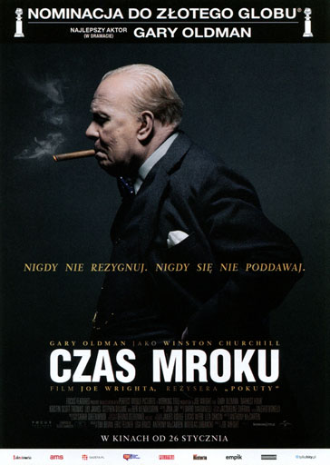 Przód ulotki filmu 'Czas Mroku'