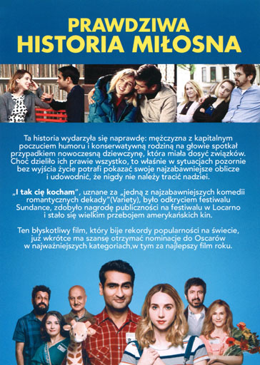 Tył ulotki filmu 'I tak cię kocham'
