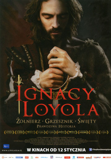Przód ulotki filmu 'Ignacy Loyola'