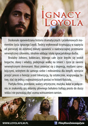 Tył ulotki filmu 'Ignacy Loyola'