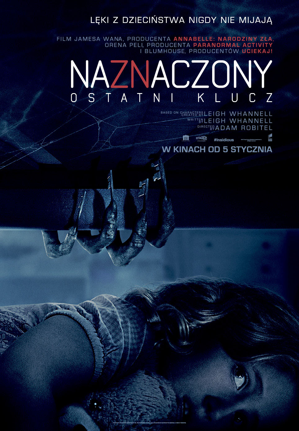 Polski plakat filmu 'Naznaczony: Ostatni klucz'