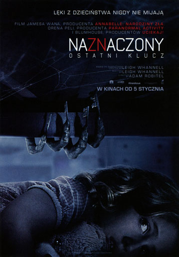 Przód ulotki filmu 'Naznaczony: Ostatni klucz'
