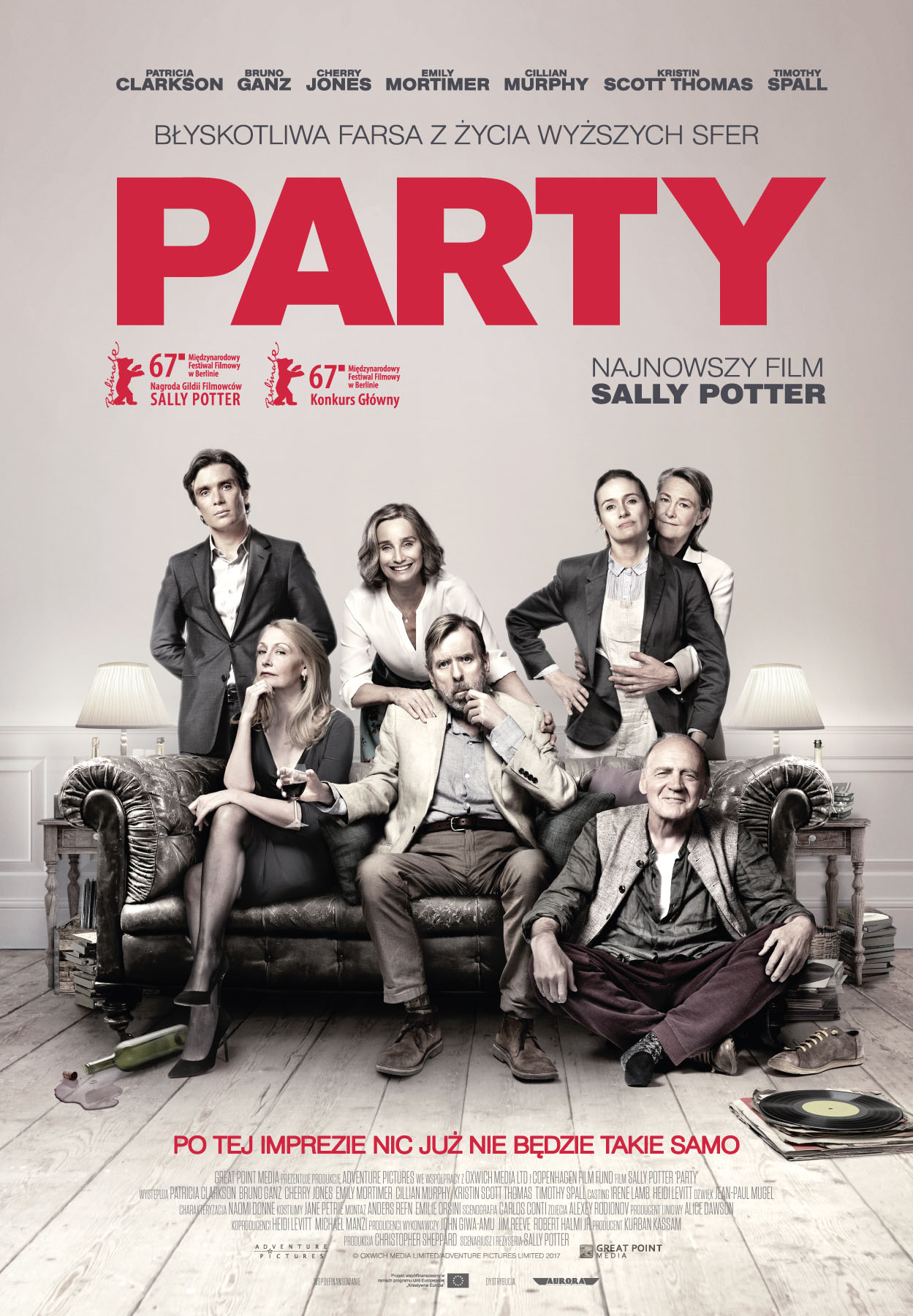 Polski plakat filmu 'Party'